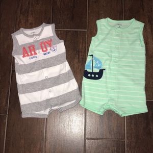 Carters baby boy tank top body suit